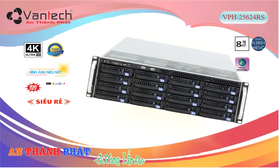 Server Ghi Hình Vantech VPH-25624RS