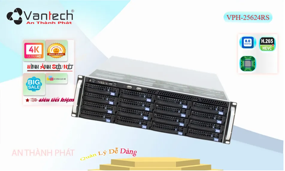 Server Ghi Hình Vantech VPH-25624RS