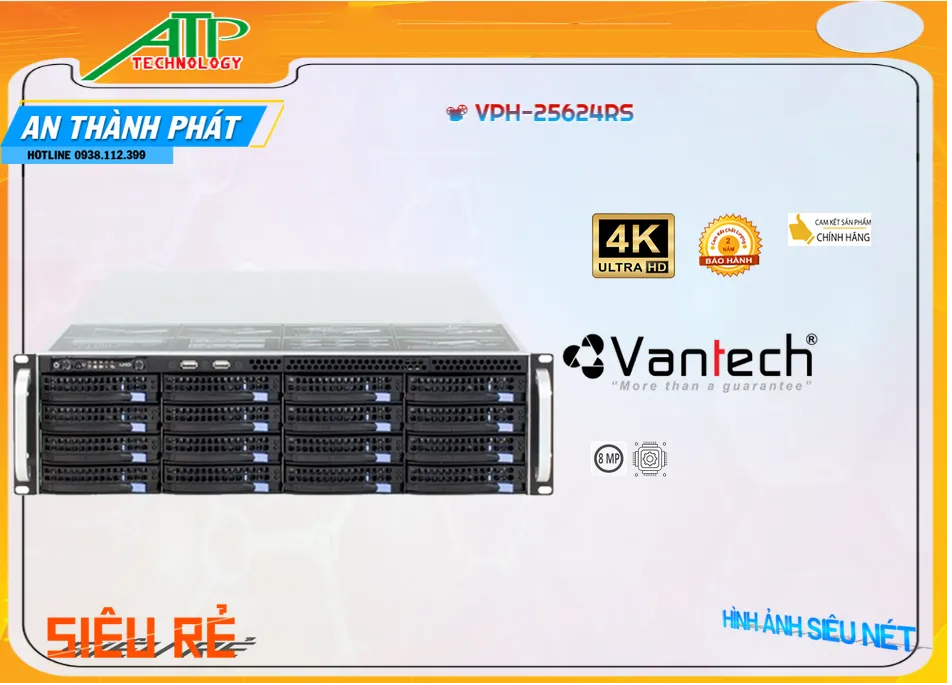 VPH 25624RS,Server Ghi Hình Vantech VPH-25624RS,Chất Lượng VPH-25624RS,Giá VPH-25624RS,phân phối VPH-25624RS,Địa Chỉ