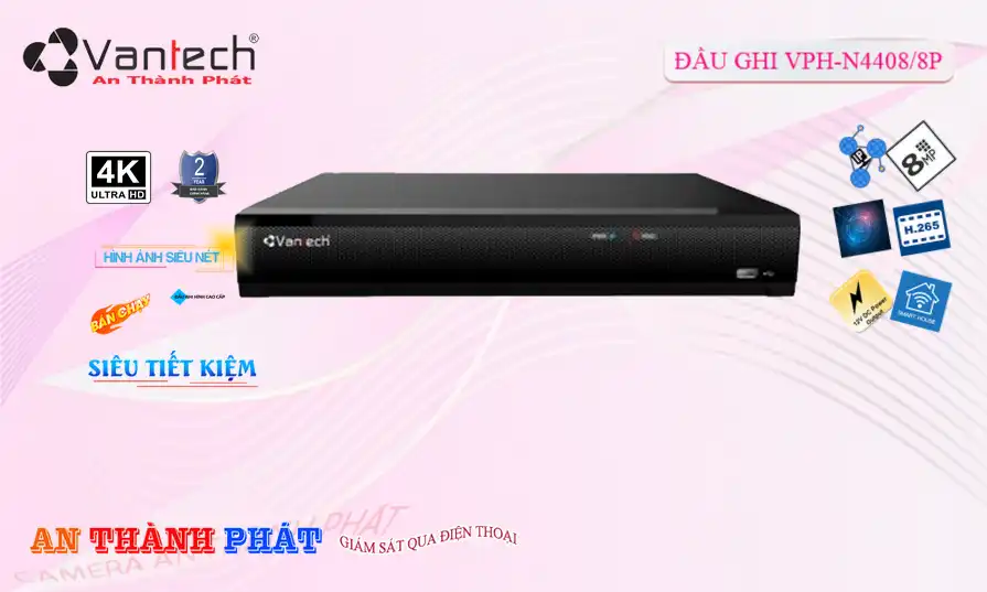 VPH-N4408/8P sắc nét VanTech