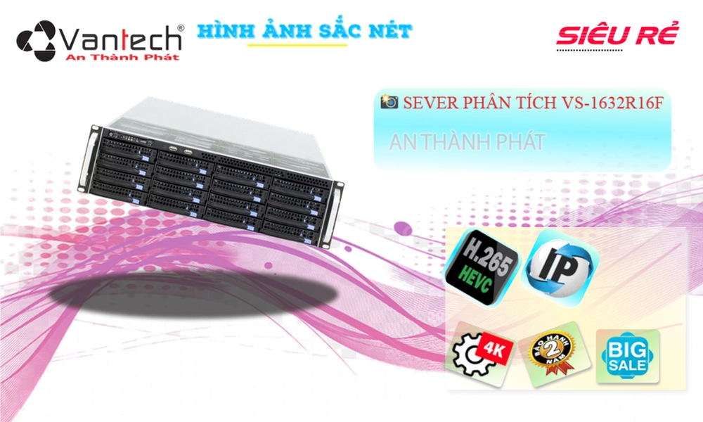 Đầu Thu KTS VanTech VS-1632R16F Giá tốt Đầu Thu KTS VanTech VS-1632R16F Giá tốt