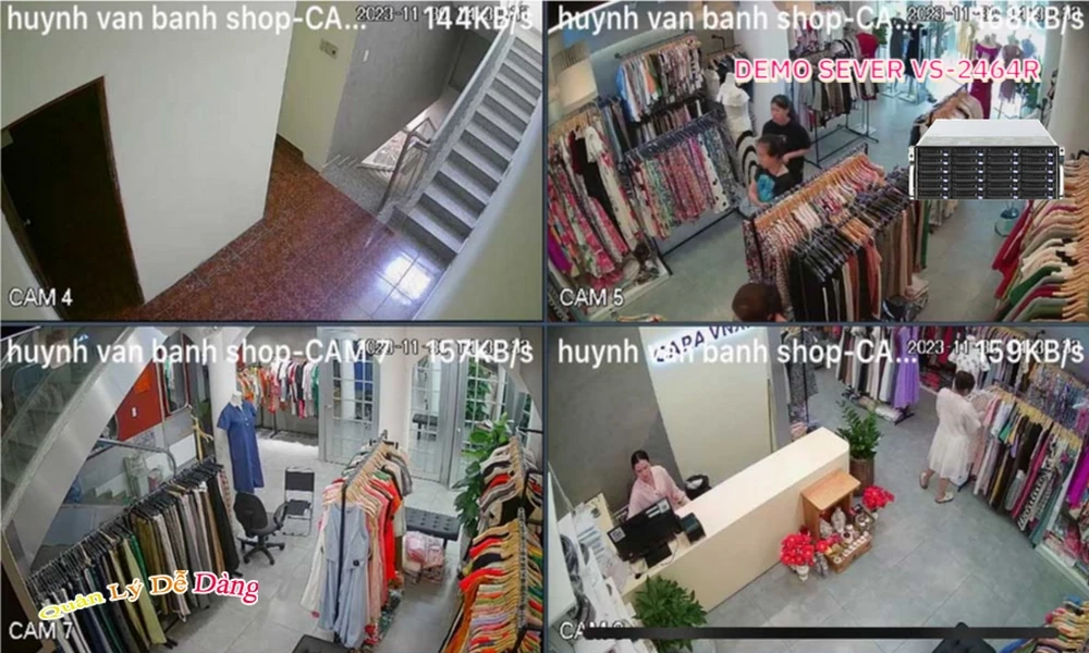 Đầu Ghi Camera VS-2464R VanTech đang khuyến mãi