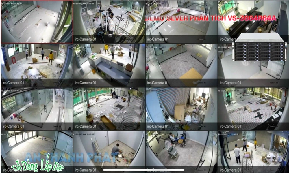 Đầu Ghi Camera VanTech VS-3664R64A Tiết Kiệm Đầu Ghi Camera VanTech VS-3664R64A Tiết Kiệm