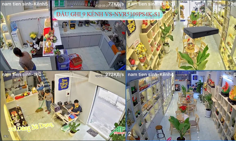 Đầu ghi Visioncop VS-NVR5109PS4K-S1