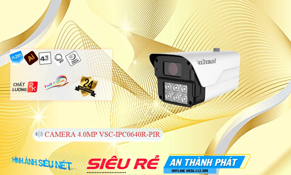 Camera Visioncop VSC-IPC0640R-PIR Camera Visioncop VSC-IPC0640R-PIR