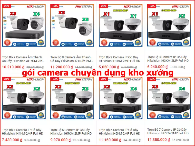 Lắp Đặt Camera Nhà Xưởng