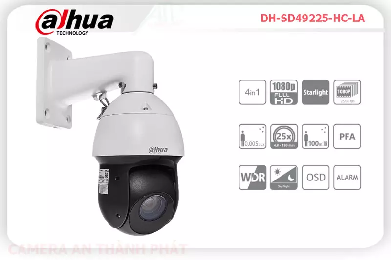 Camera speed dome DH SD49225 HC LA,DH-SD49225-HC-LA Giá Khuyến Mãi,DH-SD49225-HC-LA Giá rẻ,DH-SD49225-HC-LA Công Nghệ
