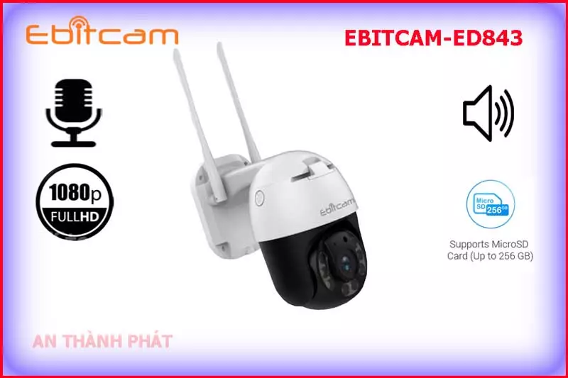 Camera IP WIFI EBITCAM-ED843
