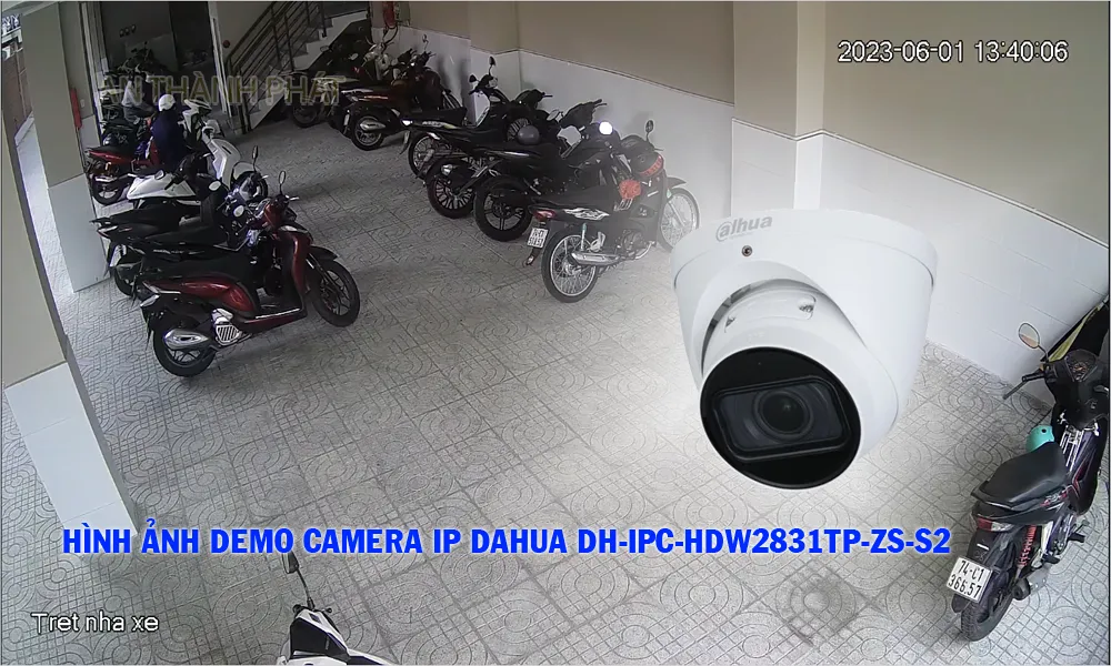 hình ảnh demo camera IP Dahua DH-IPC-HDW2831TP-ZS-S2