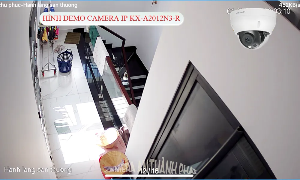 hình demo camera IP KX-A2012N3-R