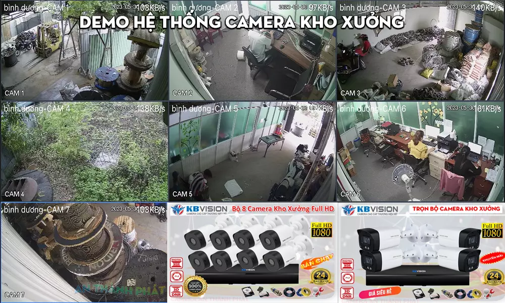 Tư Vấn Lắp Camera Quan Sát Nhà Xưởng Sản Xuất Từ Xa