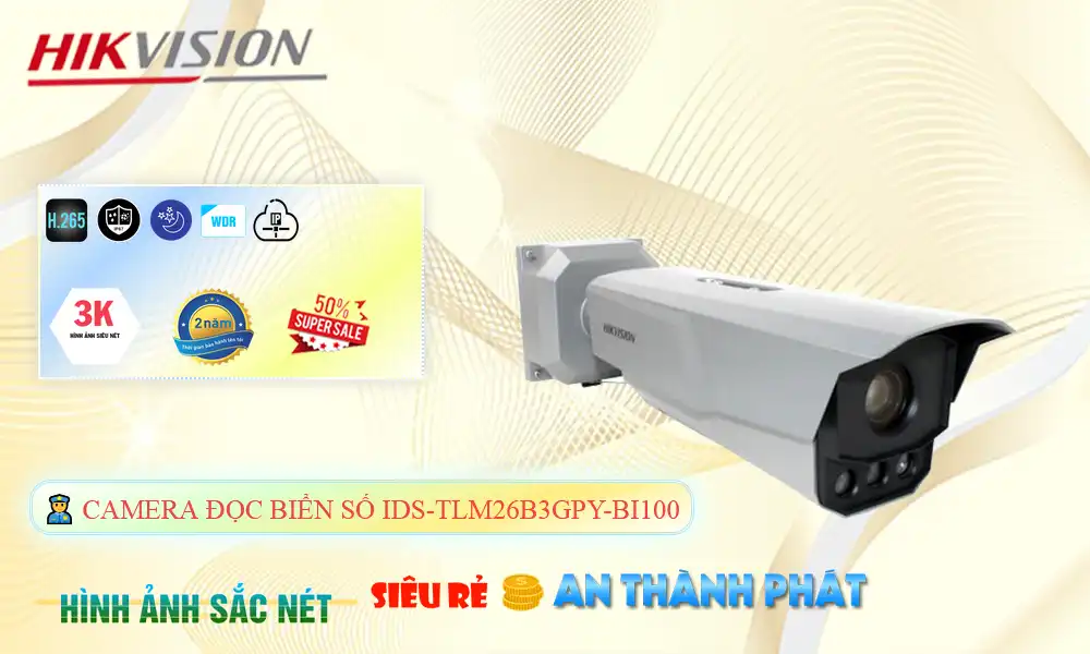 Camera Hikvision iDS-TLM26B3GPY-BI100