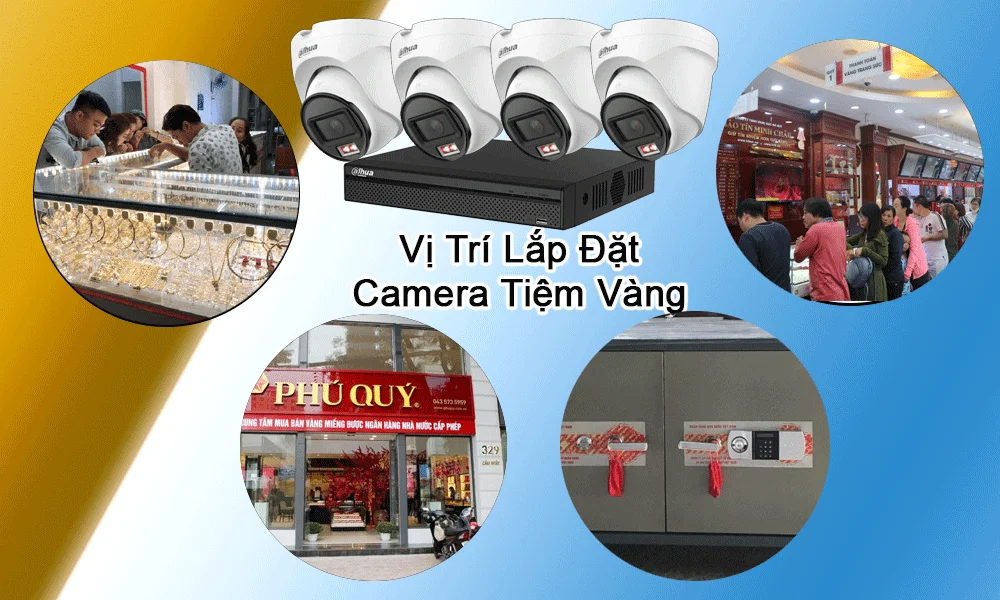  Thiết Bị Camera  Dùng Bộ Bộ camera tiệm vàng siêu nét