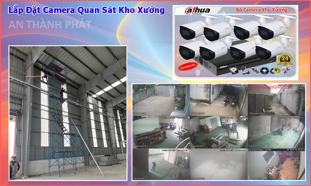 Lắp Đặt Camera Nhà Xưởng